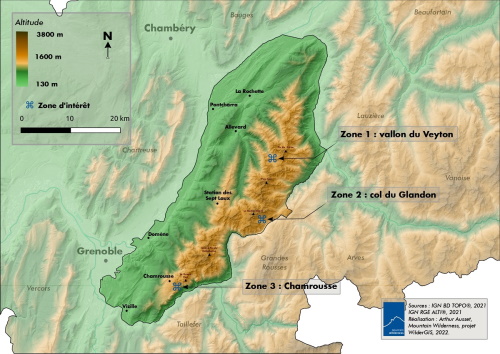 Wildergis, Le Nouveau Projet Pour Cartographier La « Wilderness » En Montagne2
