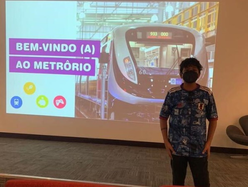 Adolescente De 13 Anos Cria Mapa Do Metrôrio Para A Baixada Fluminense