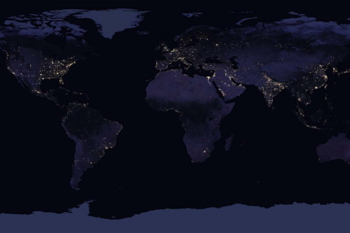Viewing Earth From Space At Night Tracking Our Changing Black Marble