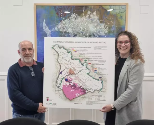 Ecologistas En Acción De La Rioja Confecciona Un Mapa Topográfico Educativo Sobre Los Hábitats Naturales De Calahorra