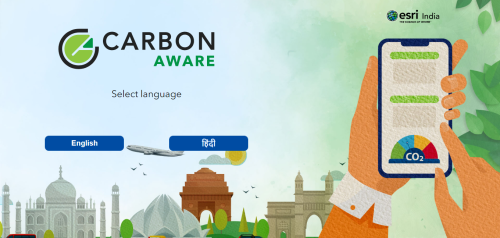 Esri India Launches Carbon Footprint Awareness App