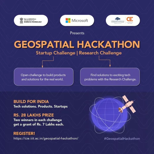 “Geospatial Hackathon” Launched To Encourage Innovation And Start-ups In Indi