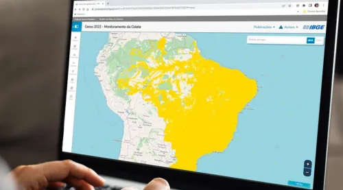 IBGE Usa Plataforma Geográfica Interativa Para Monitoramento Da Coleta Do Censo 2022