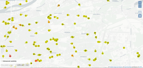 Map Shows Where Every Prague Transit Vehicle Is In Real Time