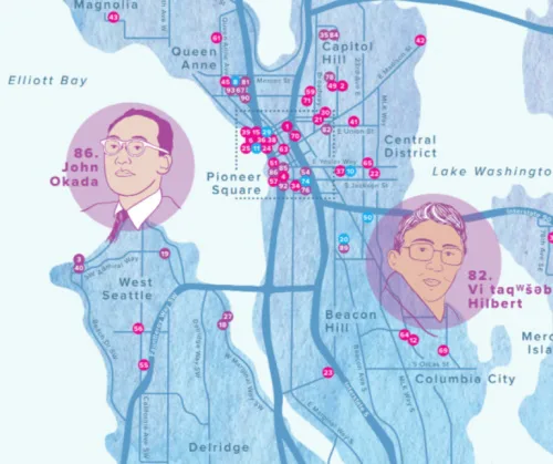Seattle City Of Literature Debuts Map With Dozens Of South Ends Spots And Literary Heroes