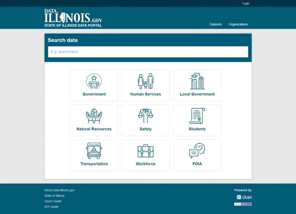 Dataportal of Illinois