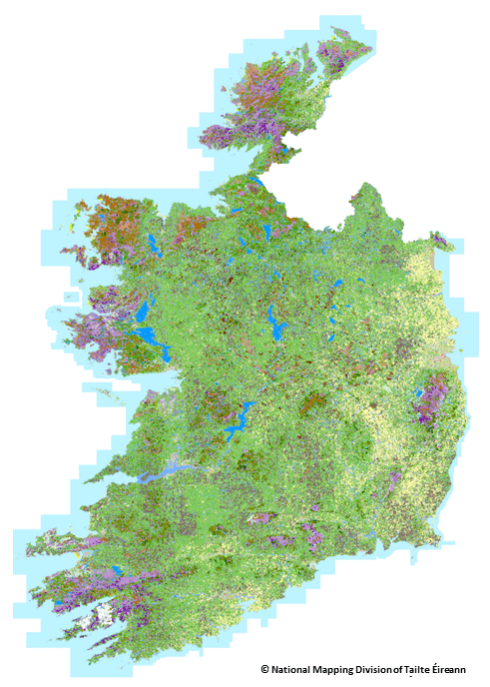 New Map Gives Insight Into Ireland’s Land Cover Types