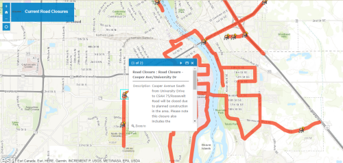 St. Cloud Launches Interactive Road Closure Map
