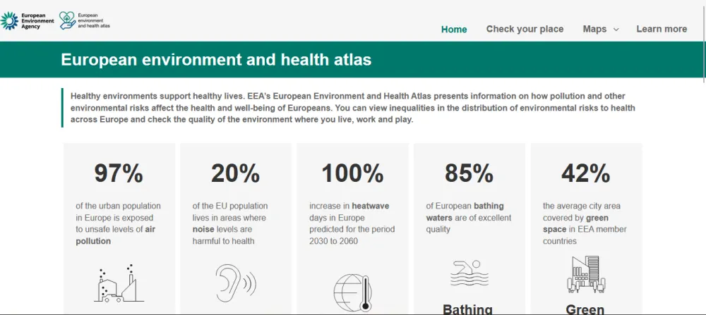 European Environment And Health Atlas Goes Live