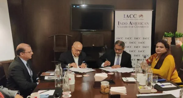Indo-American Chamber Of Commerce Signs MoU With Geospatial World Chamber Of Commerce