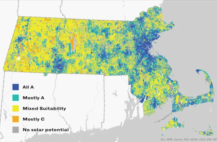 A New State Study Shows Where Solar Is Most Suitable In Mass. — Including Your Home