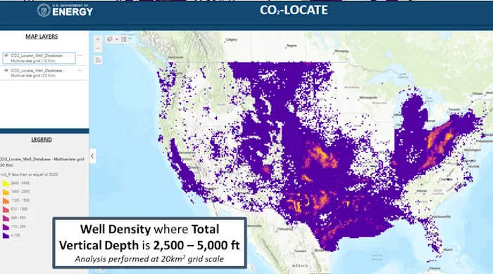 NETL CO2-locate Database To Enhance Carbon Capture And Storage Projects