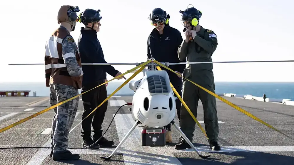 Australia Deploys S-100 Lidar Drones For Amphibious Support