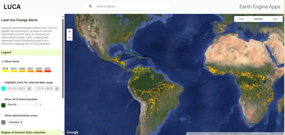 CTrees Launches Forest Disturbance Alert System For Global Monitoring