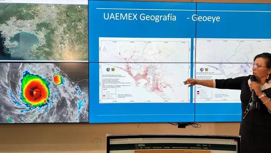Genera UAEMÉX Productos Cartográficos Para Ayuda En Afectaciones Provocadas Por 'Otis'