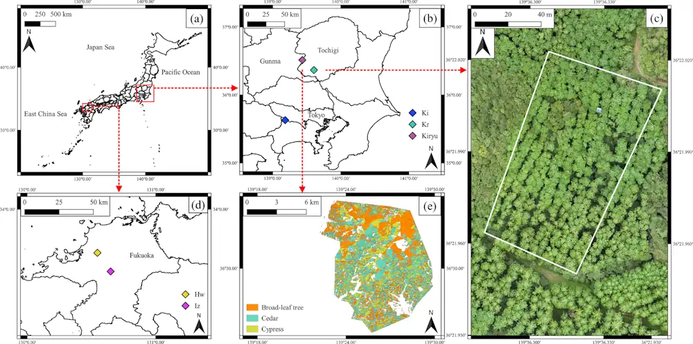 Satellite Remote Sensing Model For Wide-Area Prediction Of Transpiration Rates In Japanese Cypress Plantations