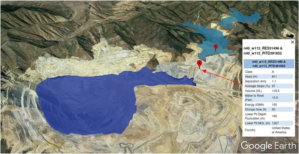 Global Atlas For Pumped Hydro At Mining Sites