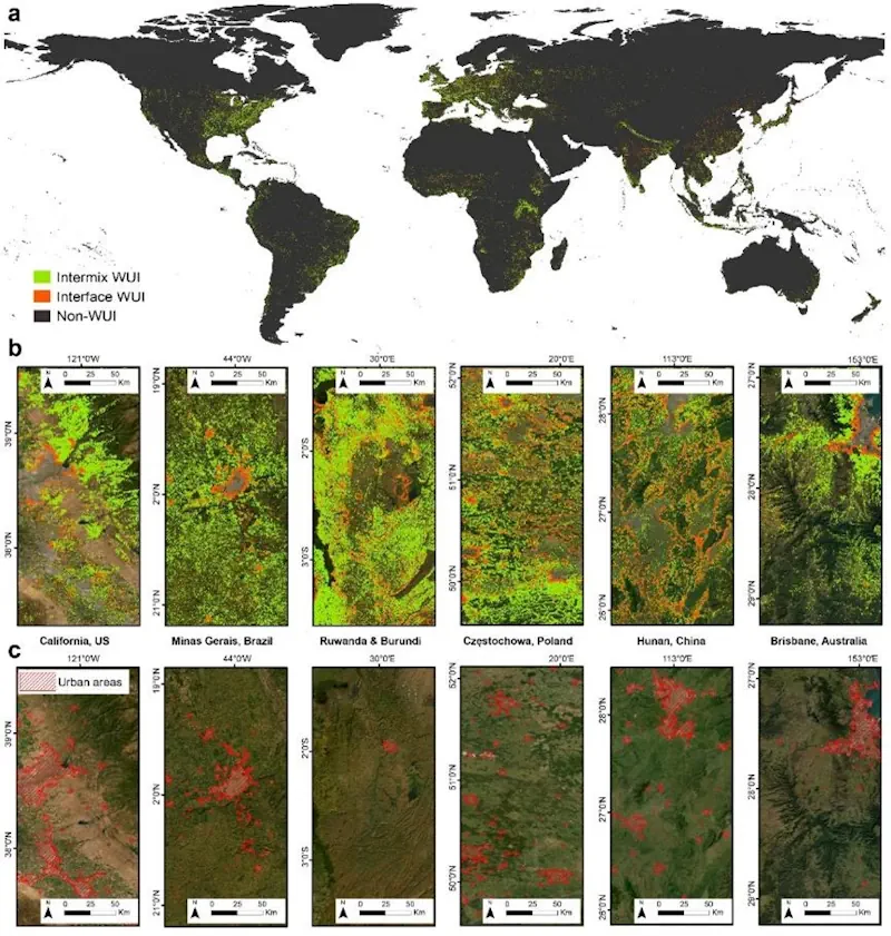 HKU Remote Sensing And Landscape Scholars Reveal Global Wildfire Risk Trends In Wildland-Urban Interface Areas (1985-2020)